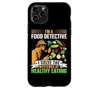 Custodia per iPhone 11 Pro Sono un detective alimentare, risolvo i misteri di un'alimentazione sana
