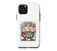 Custodia per iPhone 11 Pro Sono venuto, ho suonato il clacson, ho dimenticato perché Funny Goose Humor Pond