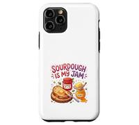 Custodia per iPhone 11 Pro Sourdough Is My Jam Funny Baking for Women Bakers Moms