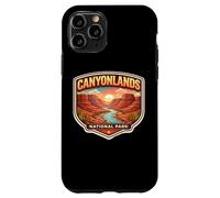 Custodia per iPhone 11 Pro Souvenir del Parco Nazionale delle Canyonlands Utah Memorabilia Escursionista
