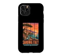 Custodia per iPhone 11 Pro Souvenir Turistico Sardegna Vacanze estive italiane metà secolo