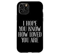 Custodia per iPhone 11 Pro Spero che tu sappia quanto sei amato sei cristiano Inspirational