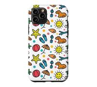 Custodia per iPhone 11 Pro Spiaggia Estate Pattern