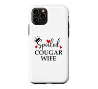 Custodia per iPhone 11 Pro Spoiled Cougar Wife I Love Being a Cougar Mom Era MILF Women