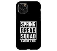Custodia per iPhone 11 Pro Spring Break Squad Cancun 2026 - Vacanza al mare per ragazze