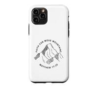 Custodia per iPhone 11 Pro Stampa fronte e retro Christian Faith Can Move Mountains