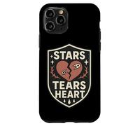 Custodia per iPhone 11 Pro Stelle Lacrime Cuore