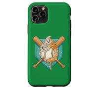 Custodia per iPhone 11 Pro Stile a goccia di gelato da baseball | Gelato di fusione giovanile adolescente