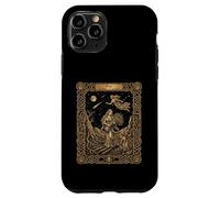 Custodia per iPhone 11 Pro Stile carta dei tarocchi dell'oroscopo dello zodiaco della Vergine