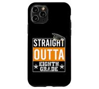 Custodia per iPhone 11 Pro Straight Outta 8th Grade Graduation