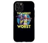 Custodia per iPhone 11 Pro Suicide Squad Harley Quinn & Joker Worst Pair