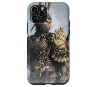 Custodia per iPhone 11 Pro Sun Wukong nato dalla pietra e dal fuoco
