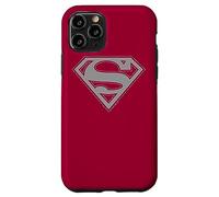 Custodia per iPhone 11 Pro Superman Crimson & Gray Shield