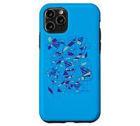 Custodia per iPhone 11 Pro Superman Geo Scribbles