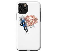 Custodia per iPhone 11 Pro Superman Super American Flag