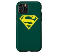 Custodia per iPhone 11 Pro Superman Yellow & Green Shield