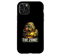 Custodia per iPhone 11 Pro Survival Duck Maschera antigas Graphic Post Apocalyptic Gaming
