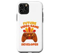 Custodia per iPhone 11 Pro Sviluppatore di videogiochi Future Thanksgiving Gaming Fun Boy Kid