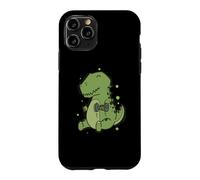 Custodia per iPhone 11 Pro T-Rex Dino con Manubri fa Fitness
