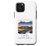 Custodia per iPhone 11 Pro Table Mountain Città del Capo Sudafrica Souvenir per donne e uomini