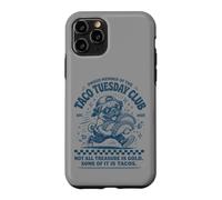 Custodia per iPhone 11 Pro Taco Tuesday Club Divertenti carlini e amanti del cibo