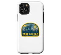 Custodia per iPhone 11 Pro Take The Lead Cub Scout Wolf Pack Akela Outdoor Badge