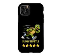 Custodia per iPhone 11 Pro Tartaruga in esecuzione Slow Hustle 5 stelle