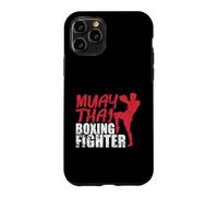 Custodia per iPhone 11 Pro Tattiche e tecniche di Boxing Fighter Muay Thai