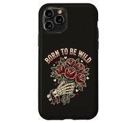 Custodia per iPhone 11 Pro Tatuaggio Gotico Di Rose