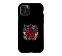 Custodia per iPhone 11 Pro Tatuaggio Saga Ink Rune Viking Norse Ravens Skull