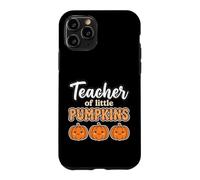 Custodia per iPhone 11 Pro Teacher of Little Pumpkins Fall Back to School