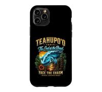Custodia per iPhone 11 Pro Teahupo'o Tahiti Nui Polynesia Cavalca la leggenda Surf Addicted