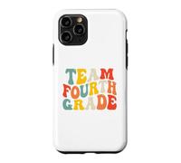 Custodia per iPhone 11 Pro Team Fourth Grade Back to School 4th Grade Teacher Boys Kids