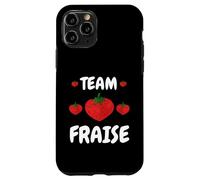 Custodia per iPhone 11 Pro Team Fraise Fruit Été Dessert Chef Cuisine Pâtissier Dessert
