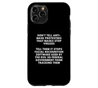 Custodia per iPhone 11 Pro Tell Anti Maskers It Stops Facial Recognition Top Dank Meme