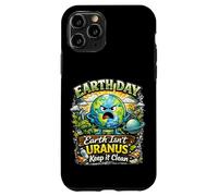 Custodia per iPhone 11 Pro Terra Isnt Urano Keep It Clean Funny Earth Day