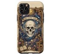 Custodia per iPhone 11 Pro The Cosmic Sigil Celestial Skull and Galaxy