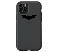 Custodia per iPhone 11 Pro The Dark Knight Cracked Bat Logo