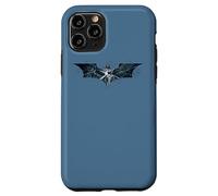 Custodia per iPhone 11 Pro The Dark Knight Rises Cracked Glass Logo