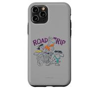 Custodia per iPhone 11 Pro The Flintstones Barney Fred Wilma Road Trip