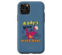 Custodia per iPhone 11 Pro The Flintstones Dino A Day's Work Is Never Done