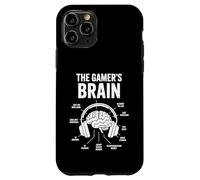 Custodia per iPhone 11 Pro The Gamer's Brain Funny Gaming Headset Nerd Design