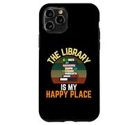 Custodia per iPhone 11 Pro The Library Is My Happy Place - Lettore vintage per bibliotecari retrò