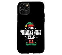 Custodia per iPhone 11 Pro The Pediatrics Nurse Elf - Divertente famiglia natalizia abbinata