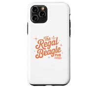 Custodia per iPhone 11 Pro The Regal Beagle Pub Vintage Three's Company Logo
