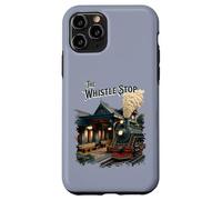 Custodia per iPhone 11 Pro The Whistle Stop: stazione ferroviaria e treno a vapore vintage