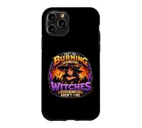 Custodia per iPhone 11 Pro They Are Burning All The Witches Gothic Halloween Donna