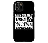 Custodia per iPhone 11 Pro This seemed like a good idea jogging corridore divertente