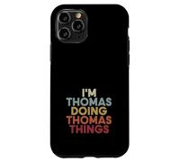 Custodia per iPhone 11 Pro Thomas Name Thomas Personalized Name First Given