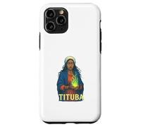 Custodia per iPhone 11 Pro Tituba Salem, leggenda popolare del processo alle streghe, design inquietante